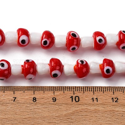 Ручной сглаза бусины бисер нитей&nbsp;LAMP-S069-01A-01-1