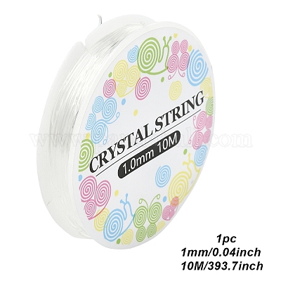 3 рулон круглой эластичной хрустальной нити&nbsp;EW-YW0001-17D-01-1