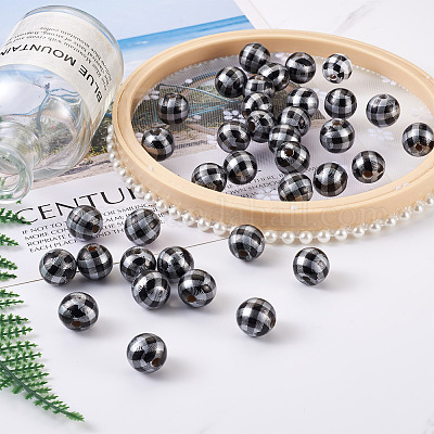 Натуральные деревянные бусы&nbsp;WOOD-TAC0010-05J-1