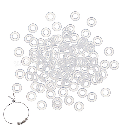 500 шт. силиконовые бусины-разделители&nbsp;SIL-UN0001-02A-1