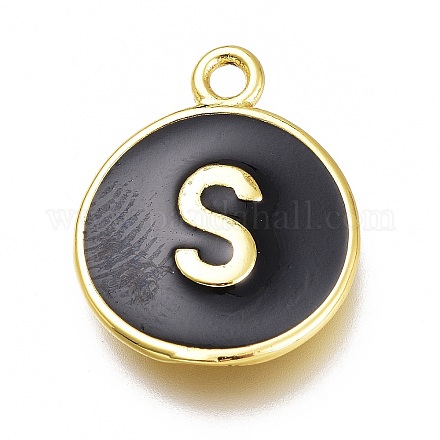 Латунь эмаль подвески&nbsp;KK-H103-02S-G-1