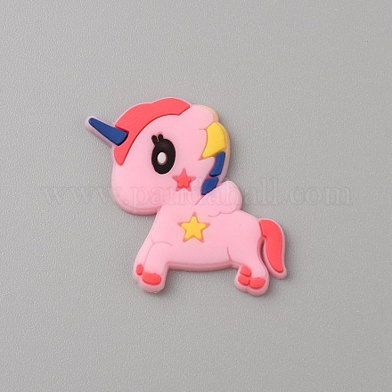 ПВХ пластиката кабошонов&nbsp;SIL-WH0019-16D-1