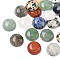 Natural Gemstone Cabochons, Half Round/Dome, Mixed Stone, 16x5mm
