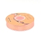 Polyester Ribbon, Word Pattern, for Gifts Wrapping, Flat, PeachPuff, 1 inch(25~26mm), 50 yards/roll