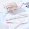 25m Cotton Ribbon, Costume Accessories, with Plastic Empty Spools, Dark Red, 3/8 inch(10mm), about 27.34 Yards(25m)/Set