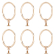 6 комплект колец из сплава&nbsp;DIY-WR0001-36-1
