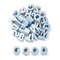 УФ-покрытие радужными переливающимися акриловыми бусинами&nbsp;OACR-C012-01H-1