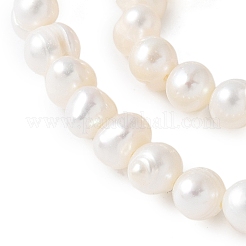 Нити из натурального культивированного пресноводного жемчуга&nbsp;PEAR-I007-07R-01