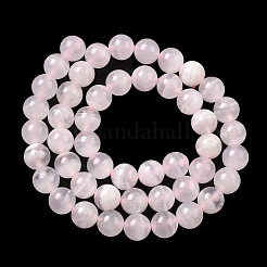Бусы из натурального розового кальцита&nbsp;G-Z103-A01-8mm