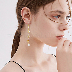 100шт 2 стиля латунные бусины&nbsp;KK-DC0003-44