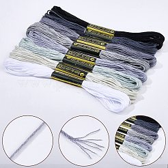 1 пакетик 6-слойных хлопковых ниток для вышивания&nbsp;DIY-DJ0005-19