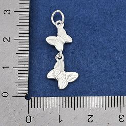 925 подвеска в виде двойной бабочки из стерлингового серебра&nbsp;LS-STER-K183-07S