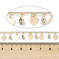 Цепочки ручной работы из латуни и страз&nbsp;CHC-Z001-15KCG-02