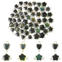 30 шт. стеклянные подвески-соединители с датчиками температуры&nbsp;PALLOY-YW00138-01