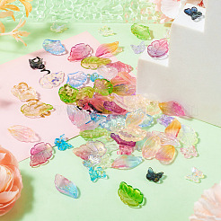 100 шт. 20 подвески из прозрачного стекла&nbsp;GLAA-TA0002-07