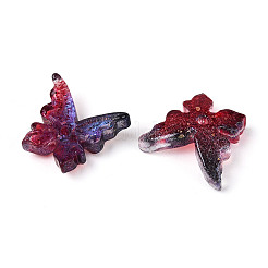 Выпечка окрашенные стеклянные бусины&nbsp;DGLA-T004-04K