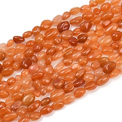 Естественно авантюрин бисер пряди&nbsp;G-K395-B05-01