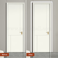 Самоклеящаяся ПВХ-накладка на молдинг салона автомобиля&nbsp;DIY-WH20048-012B