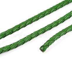 Плетеный шнур коровья кожа&nbsp;NWIR-N005-01K-4mm