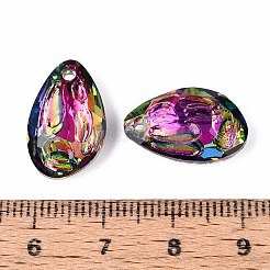 Подвески из гальванического стекла&nbsp;EGLA-T029-04A