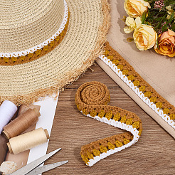 Хлопковая кружевная лента&nbsp;DIY-WH0504-724C