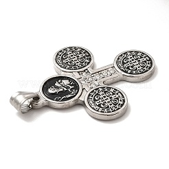 Большие подвески из нержавеющей стали 304 на религиозные темы&nbsp;STAS-E184-21P