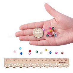 Выпечка раскрашенная бусина&nbsp;CCG-PH0002-6mm-02