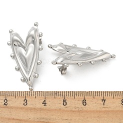 Серьги-гвоздики из нержавеющей стали 304 для женщин&nbsp;EJEW-M089-01P