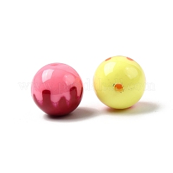 Краска для запекания непрозрачные акриловые бусины&nbsp;OACR-A044-01