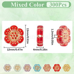 300 шт. Покрытие акриловыми бусинами&nbsp;TACR-SC0001-32