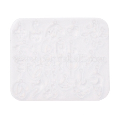 Кулон силиконовые Молды&nbsp;AJEW-S041-03A