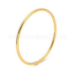 7шт ионное покрытие (IP) 304 нержавеющая сталь полировка простые браслеты комплект&nbsp;BJEW-G695-01G