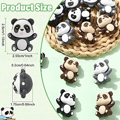 6 шт. Силиконовые бусины&nbsp;SIL-YW0002-16A