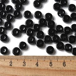 Непрозрачные цветные стеклянные бусины&nbsp;X-SEED-E001-P3x6mm-10