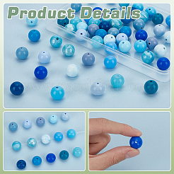 Фокальные бусины из пищевого силикона&nbsp;SIL-PH0001-29B