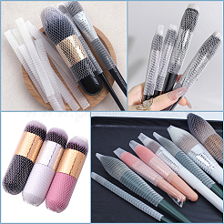 200 шт. PE защитный чехол для кистей для макияжа многоразовый расширяемый сетчатый чехол&nbsp;MRMJ-GF0001-51B