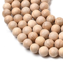 Натуральное дерево бисер нитей&nbsp;WOOD-B011-01A-8mm