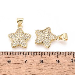 Латунные микро проложить кубического циркония подвески&nbsp;KK-T071-136G-02