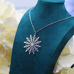 Рождественские подвески в виде снежинки из нержавеющей стали 304&nbsp;FS-WG2B4AB-01