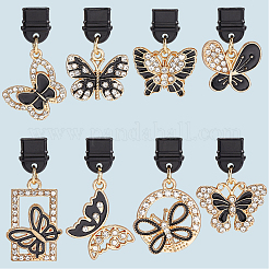 8 шт. 8 стиля пластиковых мобильных пылезащитных заглушек&nbsp;HJEW-SC00164