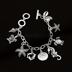 Браслеты с подвесками из сплава Ocaen&nbsp;FS-WGFD137-01