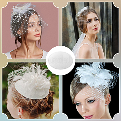 10 шт. круглая основа для шляпы-чародея из ткани ЭВА для магии шляп&nbsp;AJEW-BC0009-72