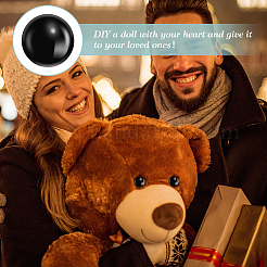 Глаза куклы из смолы&nbsp;DOLL-WH0001-14E-01