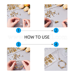 Бусины из сплава в тибетском стиле и прокладки из бисера&nbsp;TIBEB-PH0004-69