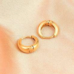 Серьги-кольца из хирургической нержавеющей стали 316&nbsp;EJEW-C160-06B-G