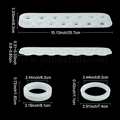 3шт 3 стиля силиконовые Молды для браслетов и колец своими руками&nbsp;AJEW-YW0001-54