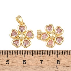 Латунные микро проложить кубического циркония подвески&nbsp;KK-C248-08G