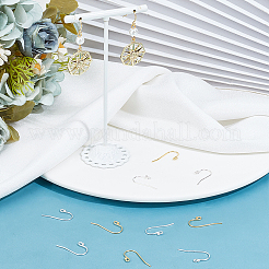 2 цвет 925 крючка для сережек из стерлингового серебра&nbsp;STER-BBC0006-24A