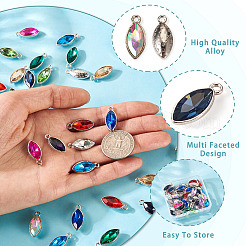 48 шт. подвески из цинкового сплава 12 цветов&nbsp;GLAA-TA0003-24