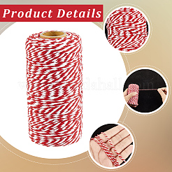 2 рулон ниток для макраме из хлопка в два сложения&nbsp;MAKN-CY0001-01D